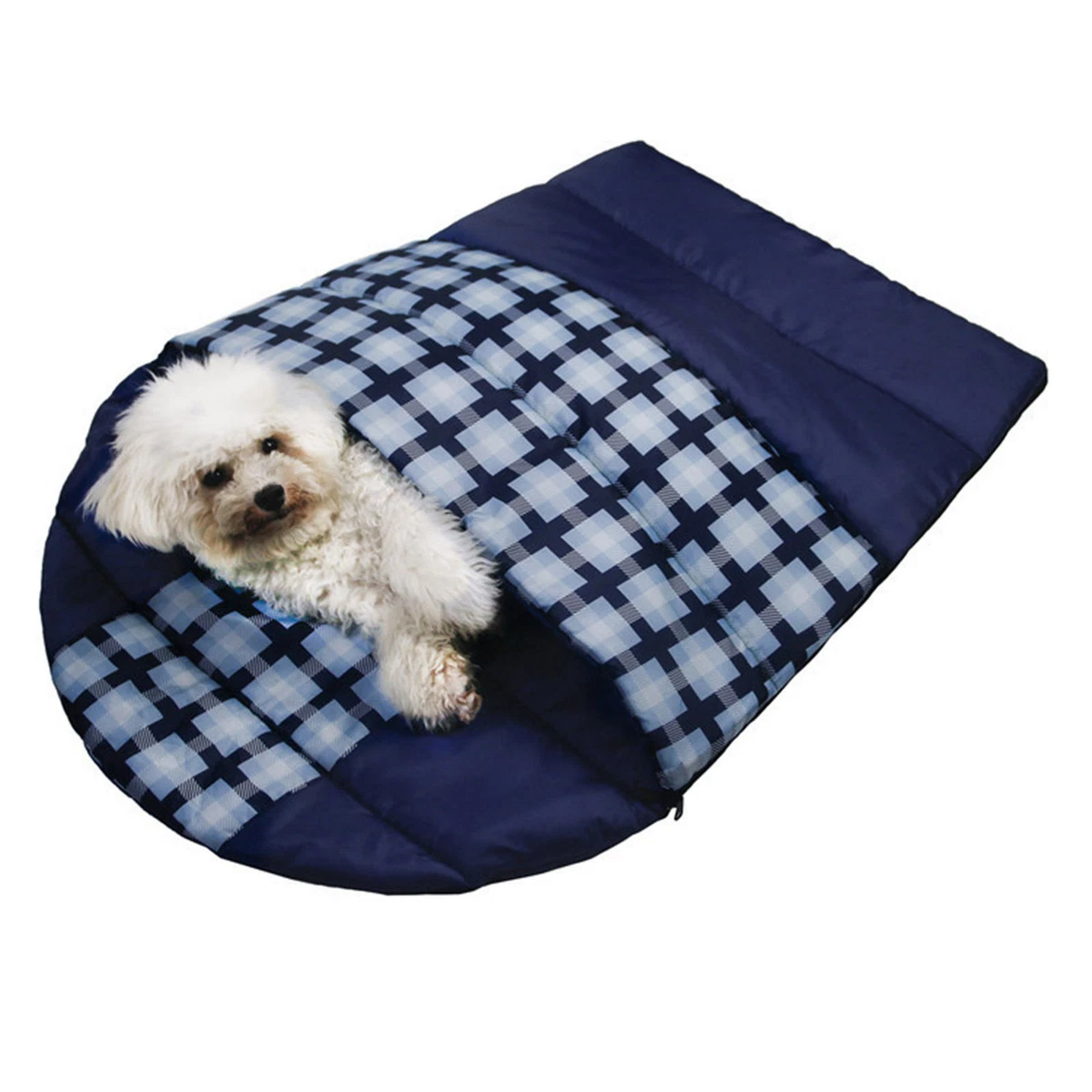 Sac de Couchage pour Chien Lit D animal de Compagnie avec Sac de Rangement Cave