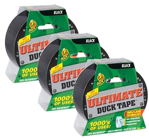 Shurtape Black 232152 Duck Tape® Ultimate 50Mm X 25M - Image 7