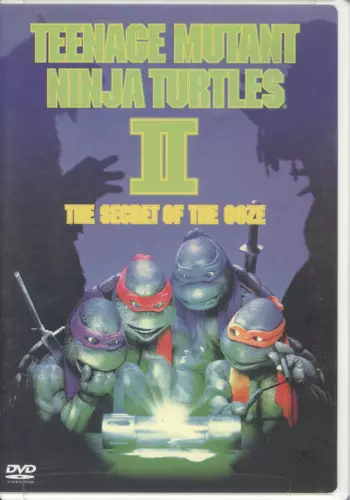 Teenage Mutant Ninja Turtles II The Secret of the Ooze DVD, 1991, Free Shipping