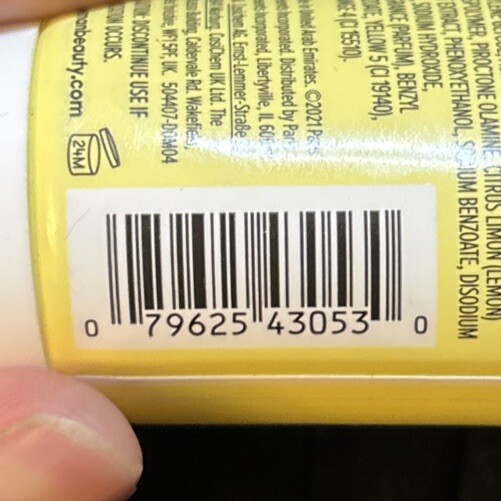 Freeman Energize Jelly Wash off Facial Mask, for Dry Skin, 3 fl oz