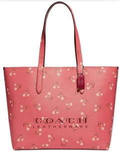 coach floral highline tote