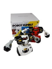Sharper Image Remote Control Robot Combat 2pk Color: White Red 6 NEW