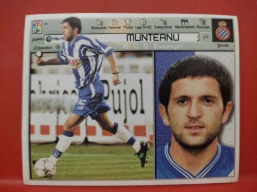 Cromos sueltos de deportes de coleccionismo, fútbol, la liga, temporada 2002