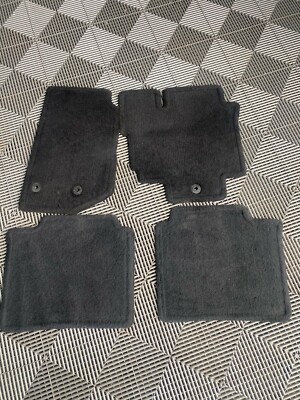 #50) 2013 14 15 Jeep Wrangler Black Floor Mats