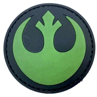 Rebel Alliance Leuchten im Dunkeln Airsoft PVC Klett Emblem Abzeichen Patch