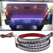 For Toyota Tacoma Tundra 60" LED Strip Tailgate Reserve Turn Signal Light Bar HG