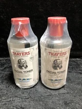 2x Thayers Unscented Witch Hazel Facial Toner Aloe Vera Alcohol free 12 oz 