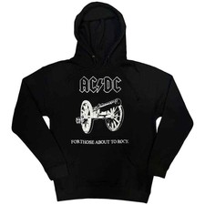 AC/DC About to Rock Sweatshirt Black New