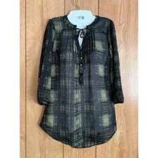 Princess Vera Wang top size medium semi sheer tunic