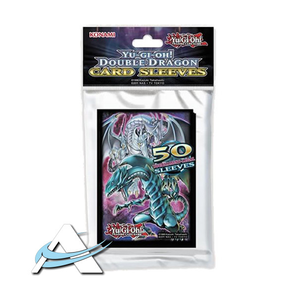 Dragon Shield Sleeves Yugioh Yu-Gi-Oh! Double (Pack Of 50) - Protect Your  Trading Cards In Style Dragon Card Sleeves