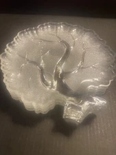 1950 HAZEL ALTAS “TREE OF LIFE” Set Of 4 Snack, Party Plate Frosted