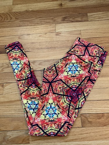 Wolven Threads High Waisted Leggings Sz 