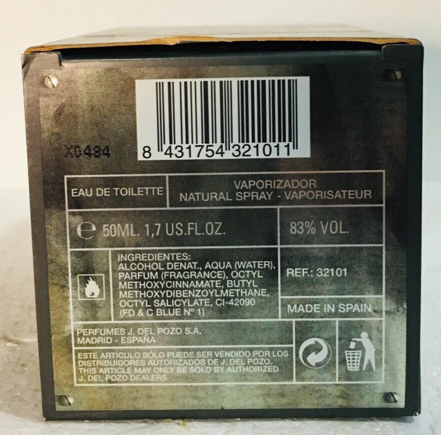 Quasar Jesus Del Pozo for Men Eau de Toilette 50 ml Neu in versiegelter Verpackung - Bild 4 von 4