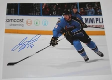 NICLAS BERGFORS SIGNED ATLANTA THRASHERS 8X10 PHOTO COA