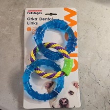 Petstages Orka Dental Links Dog Chew Toy Improves Dental Health