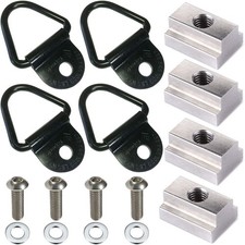 Bed Rail For Toyota Tacoma Bed Cleats Tie Down Anchors Rings T Slot Nuts For ... Bed Rail For Toyota Tacoma Bed Cleats Tie Down Anchors Rings T Slot Nuts For ...