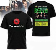 Foo Fighters Take Cover Tour 2026-Double Side T-Shirt