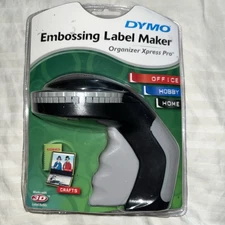 DYMO Embossing Label Maker with Label Tapes Organizer Xpress Pro Label