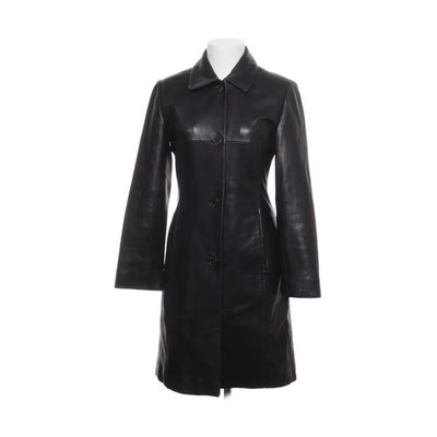 Marc New York, Ledermantel, Damen, Größe: XS, Schwarz, Acetat/Leder #NuX
