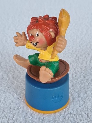 Pumuckl Stempel Figur von Bully Bullyland Kochlöffel  Sehr Gut Rar Vintage
