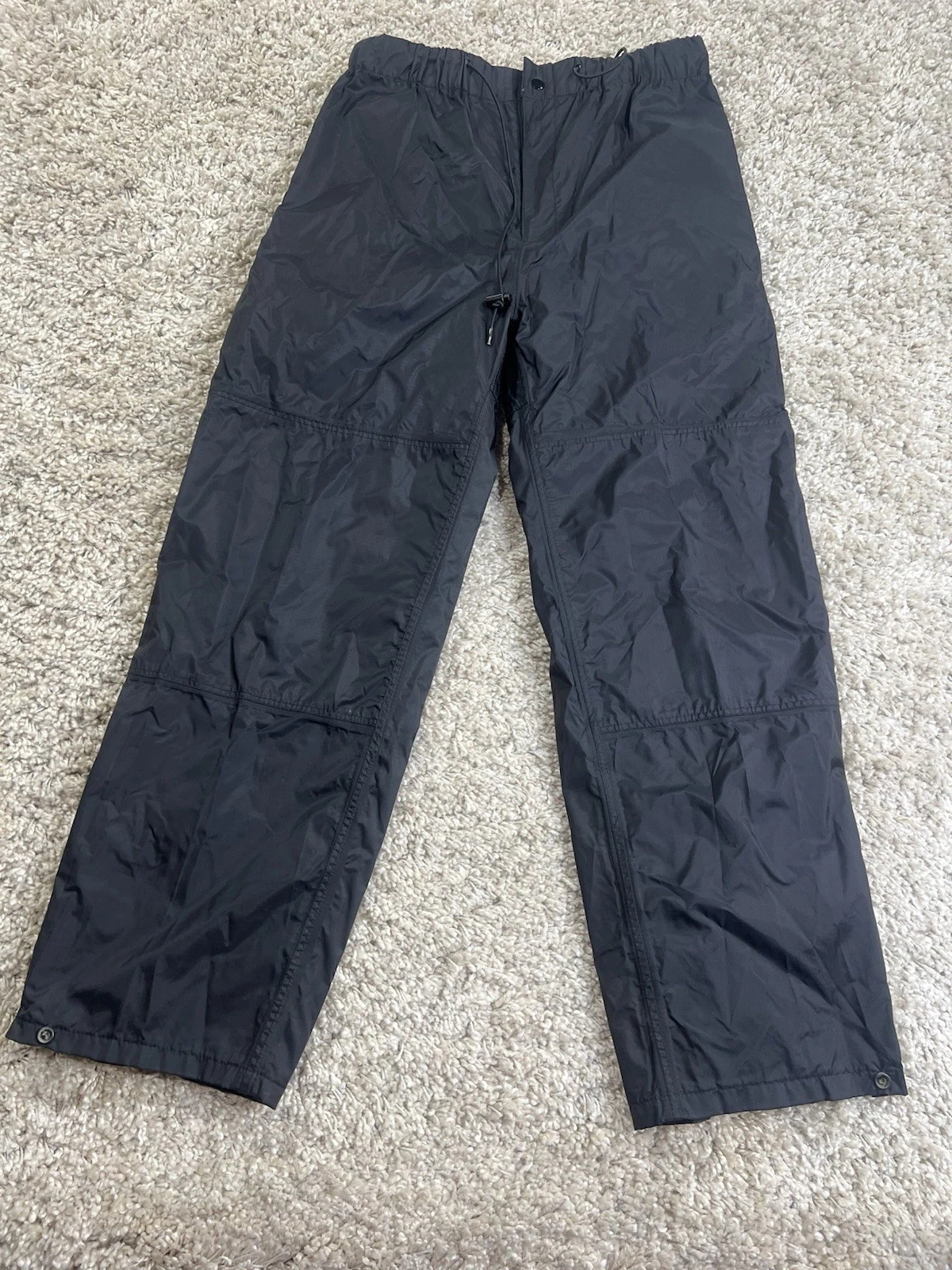 Bass Pro Shops Rain Proof Pants Black Size Large Breathable