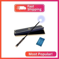 ChampWe Light Up Magic Wizard Wand Rechargeable Illuminating Toy for Kids Witch