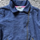 Cat & Jack Girls Jacket Dark Blue Soft Jeans ZipUp Size L (10/12) - EUC — photo 2