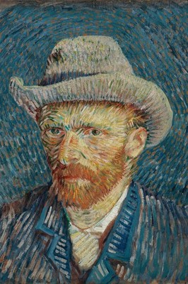 Vincent Van Gogh - Oil Painting on canvas - signed - Stamp - Amazing