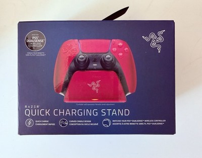 Razer Quick Charging Stand for PS5 DualSense Wireless Controller (RED)