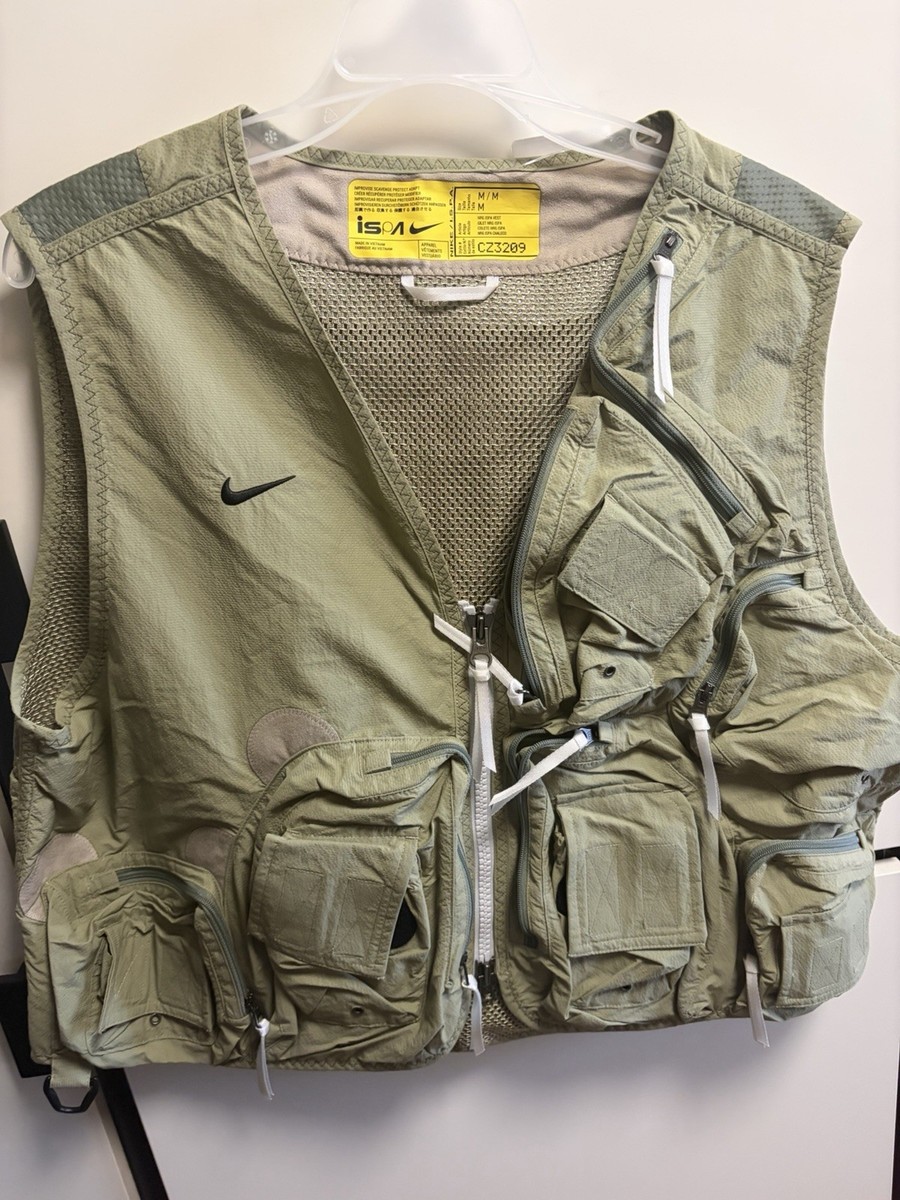 Nike ISPA NRG Utility Vest CZ3209, Sz Medium Techwear Tactical NEW