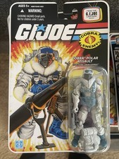 G.I. JOE COBRA 25TH ANNIVERSARY SNOW SERPENT POLAR ASSAULT HASBRO FIGURE New