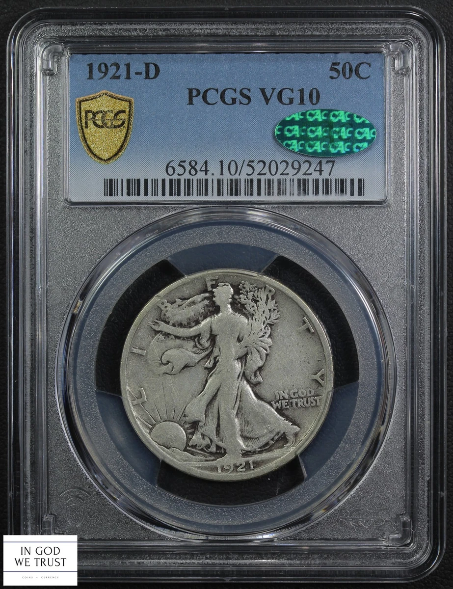 1921 Year Liberty Walking Half Dollars (1916-1947) for sale | eBay