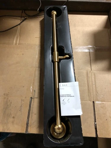 Signature hardware 477005 30 in. Wall Mount Slide Bar in Brushed Gold - Picture 1 of 2