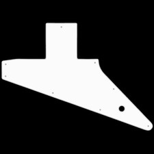 Pickguard WD Weiß 3Ply für Gibson 2010-Present Explorer