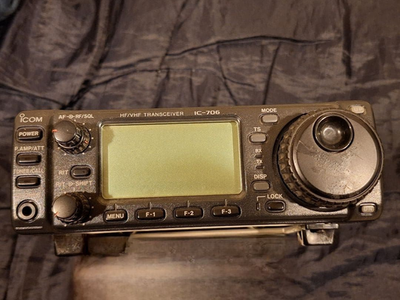 IC-706 HF/VHFトランシーバー MARS MOD ICOM IC-706 HF/VHF Transceiver 100W Only power-on has
