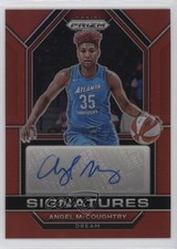 2023 Panini Prizm WNBA Signatures Red 19/99 Angel McCoughtry #SG-AMC Auto 11ba