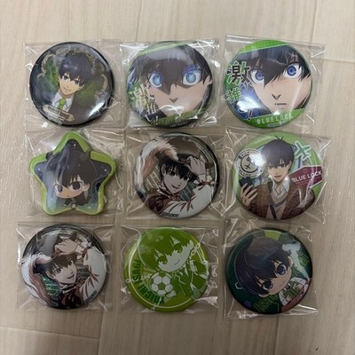 Blue Lock Yoichi Isagi Badge Lot Anime Character Goods Set