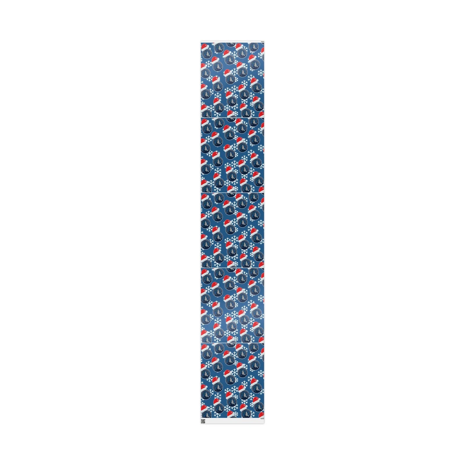 Minnesota Timberwolves Gift Wrapping Paper for Holidays, Christmas