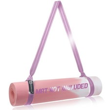  MAT NOT Included Yoga Mat Sling, Yoga Mat Straps for Carrying, Easy-Cinch Y...