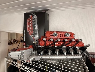 MOULD KING 10169 | V12 Motor mit Getriebe und Antrieb Technic Set