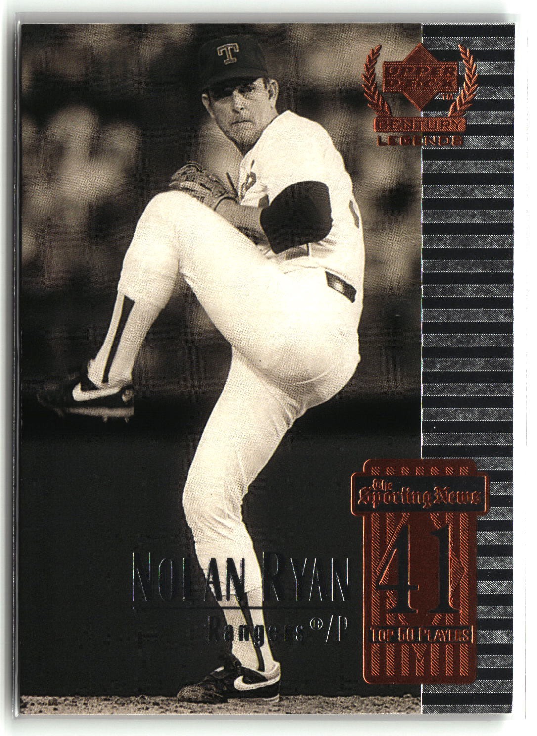 Nolan Ryan 1999 Upper Deck Century Legends #41