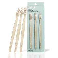 Premium Bamboo Soft Bristle Toothbrush - 3 Pack  BPA Free, Eco-Friendly, Sus...