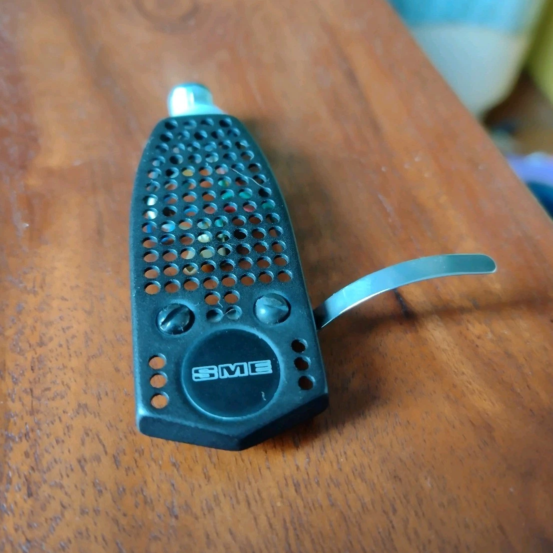 Testina Headshell HS-12 In Alluminio Per Giradischi Hifi, Peso 6g, Connettore SME - 2