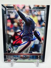 2015 Topps - Stephen Gostkowski #164 NFL Football SIGNED New England Patriots
