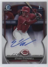 2023 Bowman Draft Chrome Prospect Refractor 312/499 Ethan O'Donnell Auto 2s2