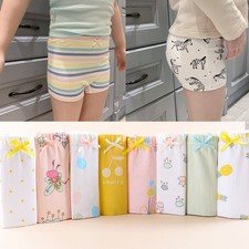 3 Pack Little Girls' Comfy Cotton Panties Baby Underwear Briefs Toddler Boyshort