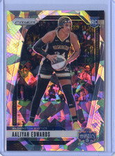 2024 Panini Prizm WNBA ICE RC Rookie NO. 70 Aaliyah Edwards, Washington Mystics