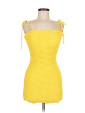 Fashion Nova Women Yellow Cocktail Dress M