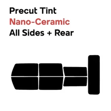 Precut Window Film Automotive Nano Ceramic Any % Tint for Hummer H2 2003-2009