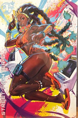 Udon Street Fighter 6 Kimberly Arcade Swimsuit Variant Cover Comic #1 REIQ